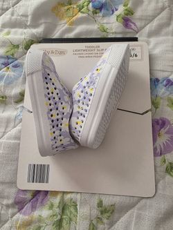 Lily & Dan Toddler Lightweight Slip-On Shoes Size 6