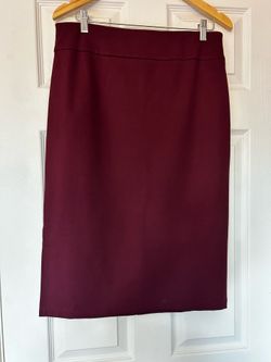 Burgundy Nine West Skirt