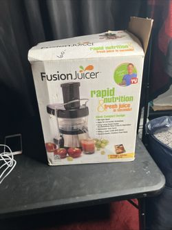 Fusion Juicer - Get Rapid Nutrition in Seconds!