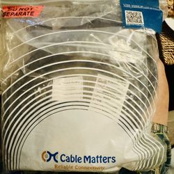 Cable Matters 2-Pack 16AWG Power Extension Cord 10 Feet 