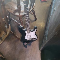 Electric Guitar, Amp And Chords 