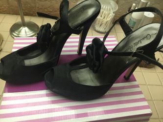 Black heels