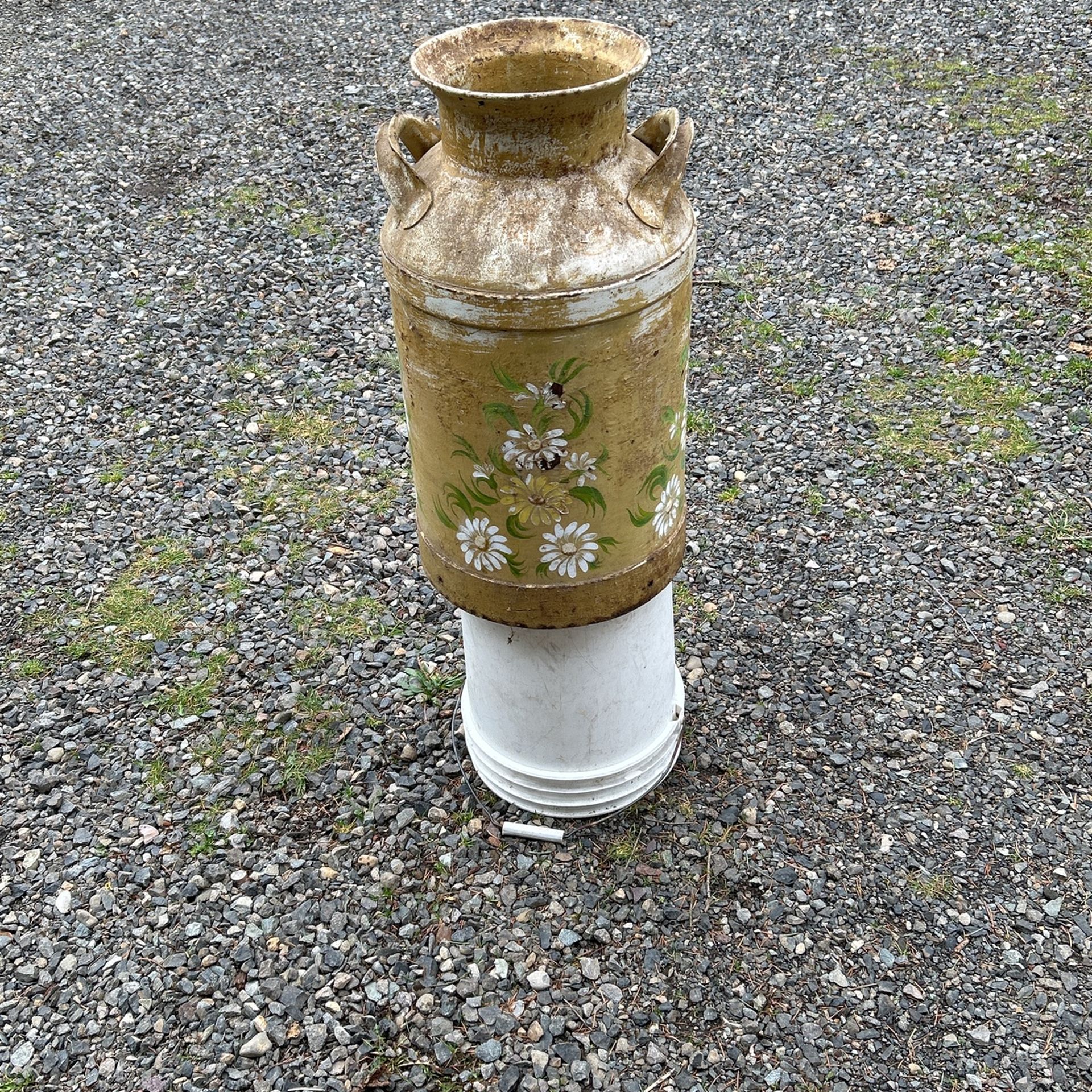 Old Milk Can