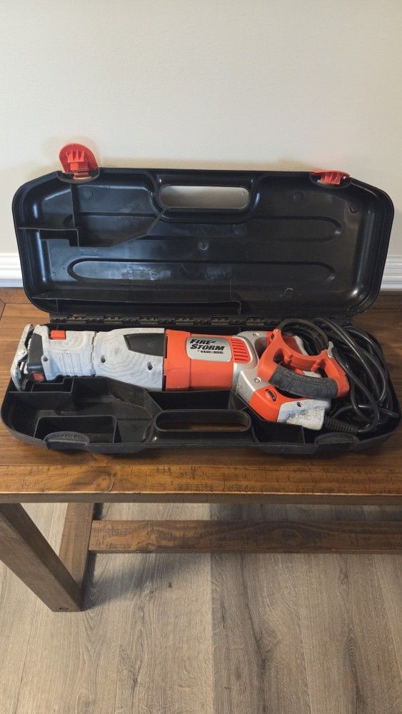 Black And Decker Firestorm Reciprocating Saw