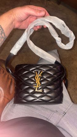 YSL Quilted Leather Crossbody Bag