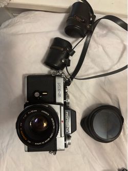 Vintage minolta camera