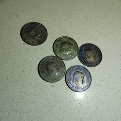 President  Picker Vote Tokens 1980 Carter And Reagan 
