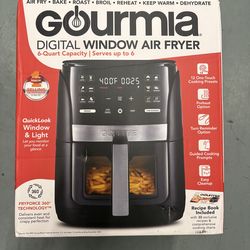 Gourmia 6qt Digital Window Air Fryer