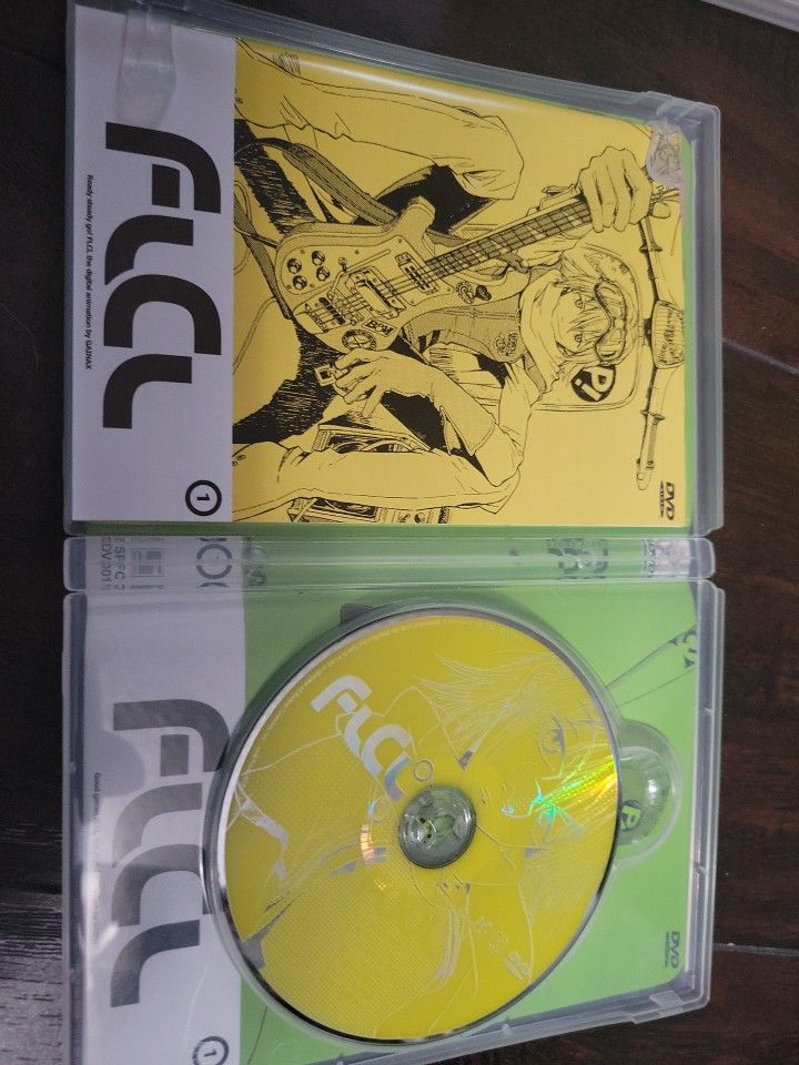 FLCL Coolector's DvD Box Set Fooly Cooly Anime 3/3 Discs for Sale