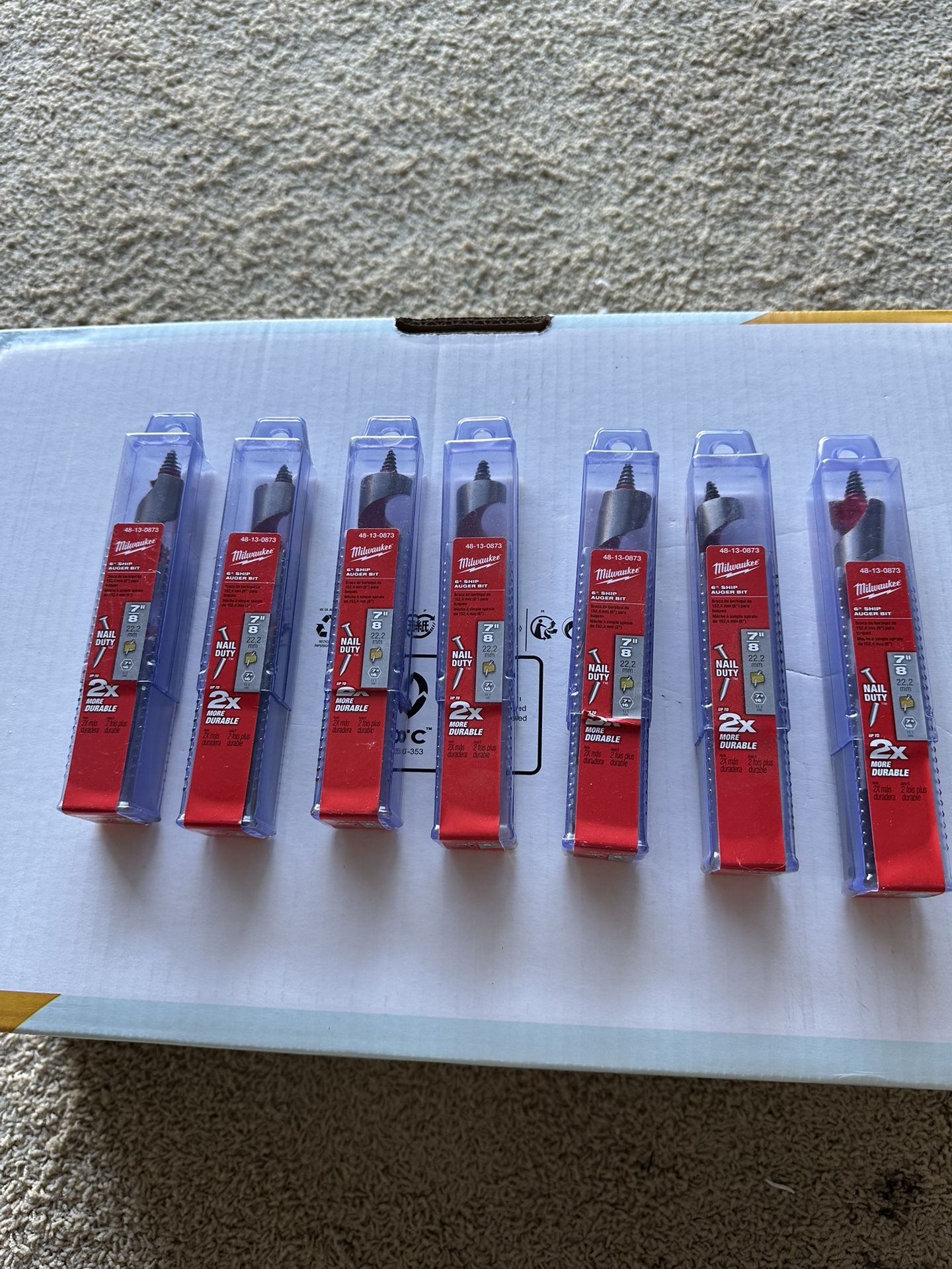 Milwaukee 7/8 in. x 6 in. Ship Auger Bit