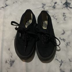 Black Girl Vans 