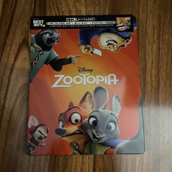 Zootopia Steelbook 4K Blu-ray SteelBook