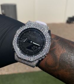 *FIRM!* GA-2100 MOISSANITE GSHOCK