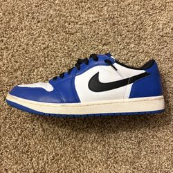 Jordan 1 Low Blue/White CZ0790-140 Mens Size 11