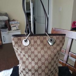 Authentic Vintage GUCCI GG ECLIPSE small Tote Handbag- USED(PRE-LOVED)