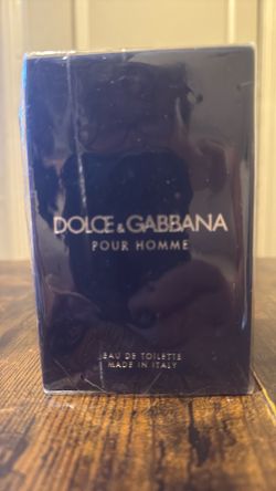 Dolce & Gabbana pour Homme men’s brand new authentic 100 ml eau de toilette cologne spray sealed box