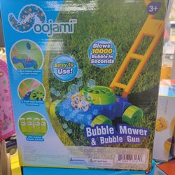 Bubble Mower And Bubble Gun