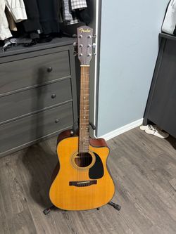 Fender Acoustic-Electric Cutaway Guitar
