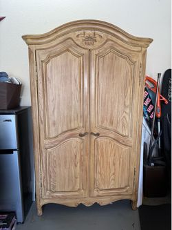 French Armoire /closet space/storage/wardrobe