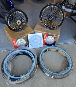 New DNA Wire Wheel Set Up For Harley Davidson