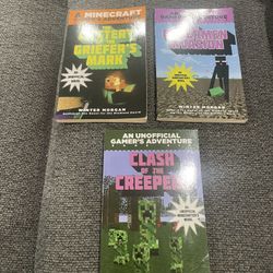 3 Paperback Minecraft Unofficial Gamer Adventure Books
