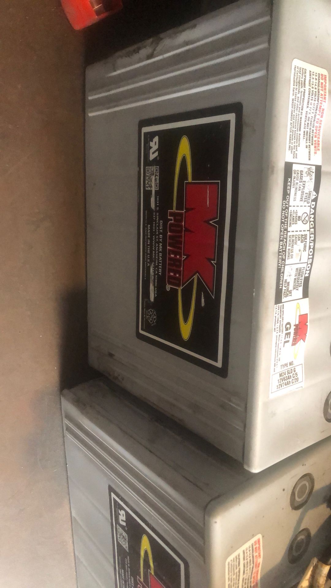 MK Powered Wheelchair Batteries