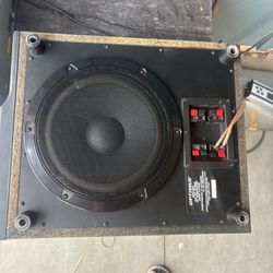 Vintage Optimus SWS-502 140 Watts 10” WORKS