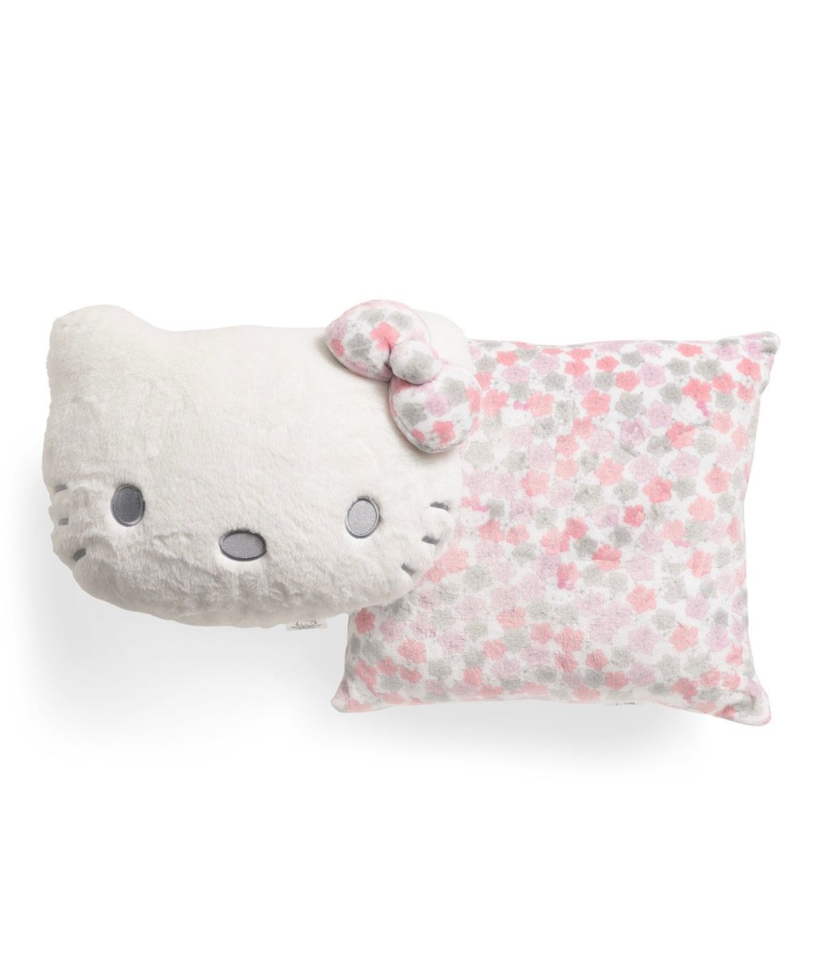 Hello Kitty Head Pillow And Square Pillow