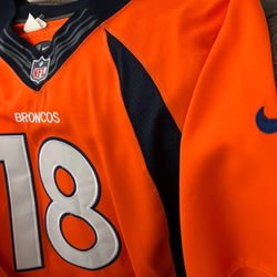 Authentic Broncos jersey   Men's Denver Broncos Peyton Manning  Size 48