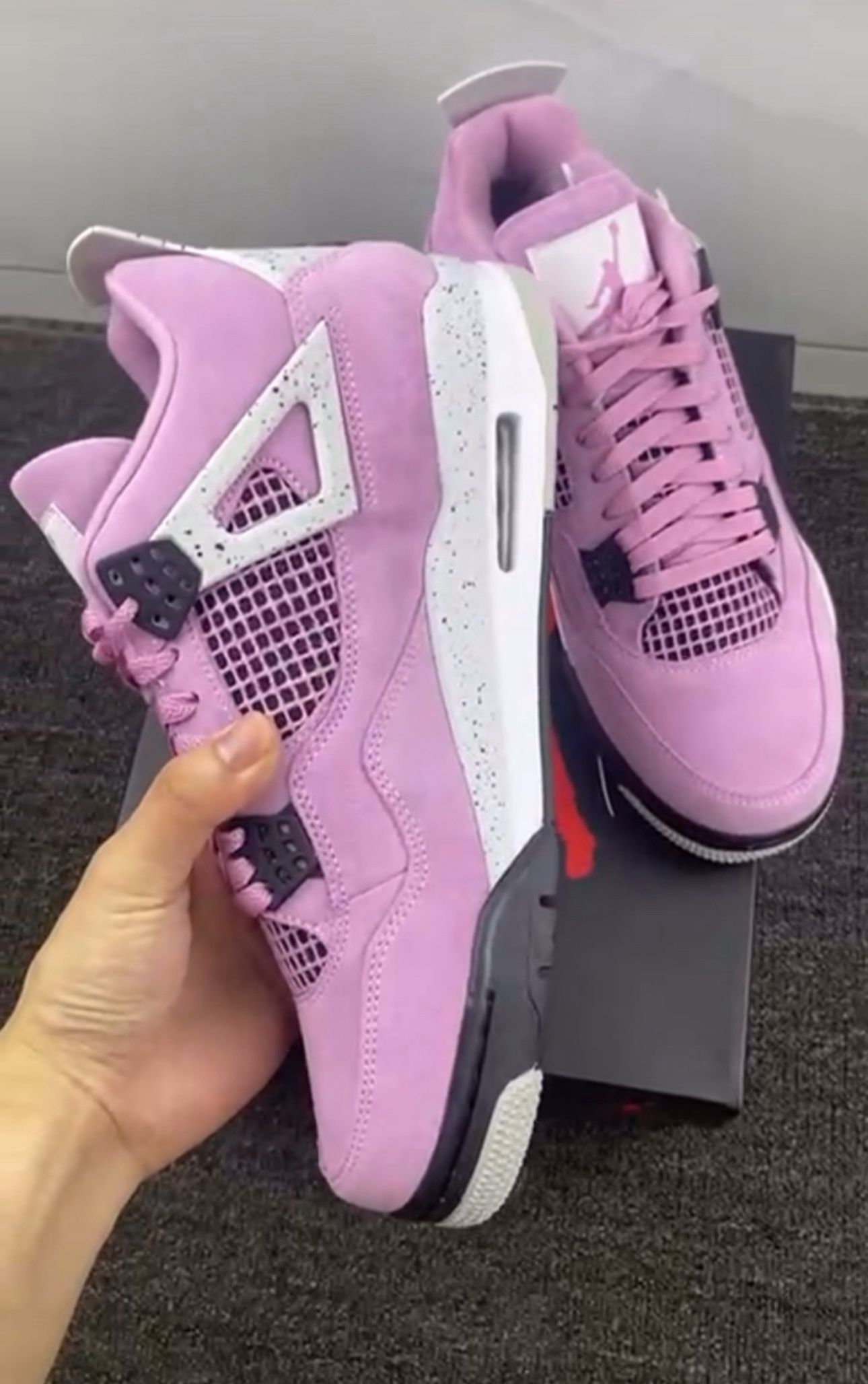 Jordan 4- Orchid 