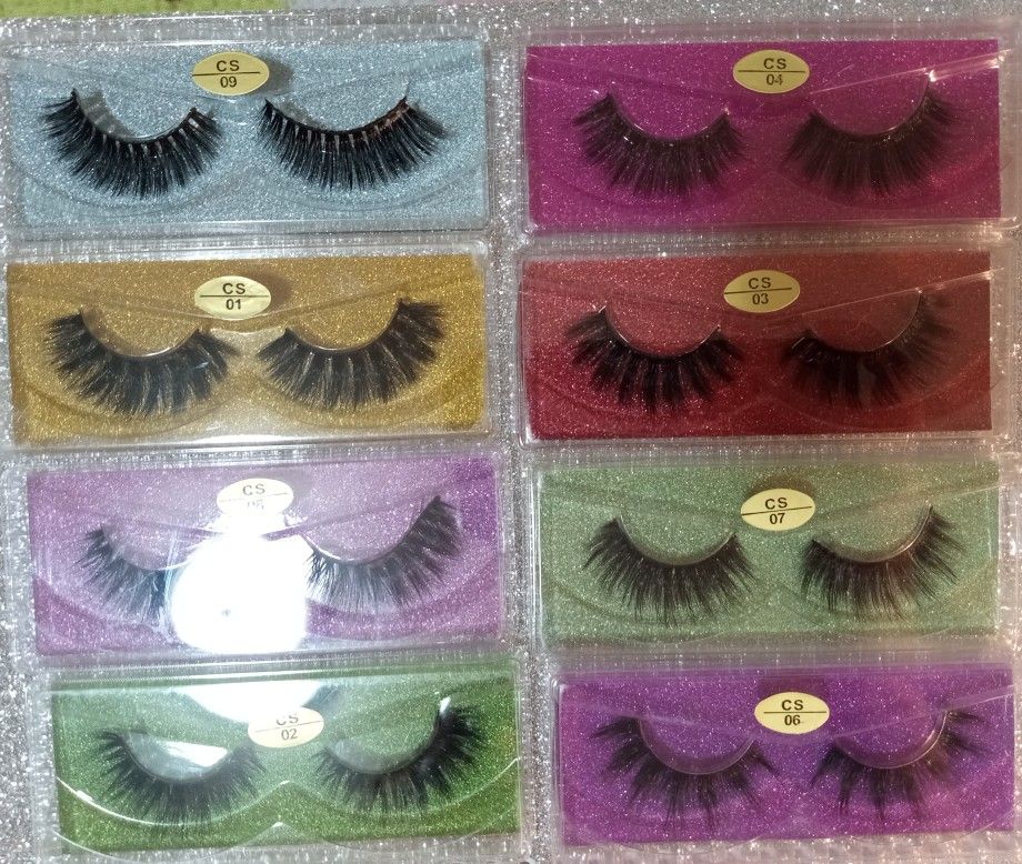 Eye Lashes In Different Styles 10 Pairs