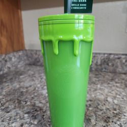 Starbucks Slime Green - Glow in the Dark - Tumbler Cup 24oz