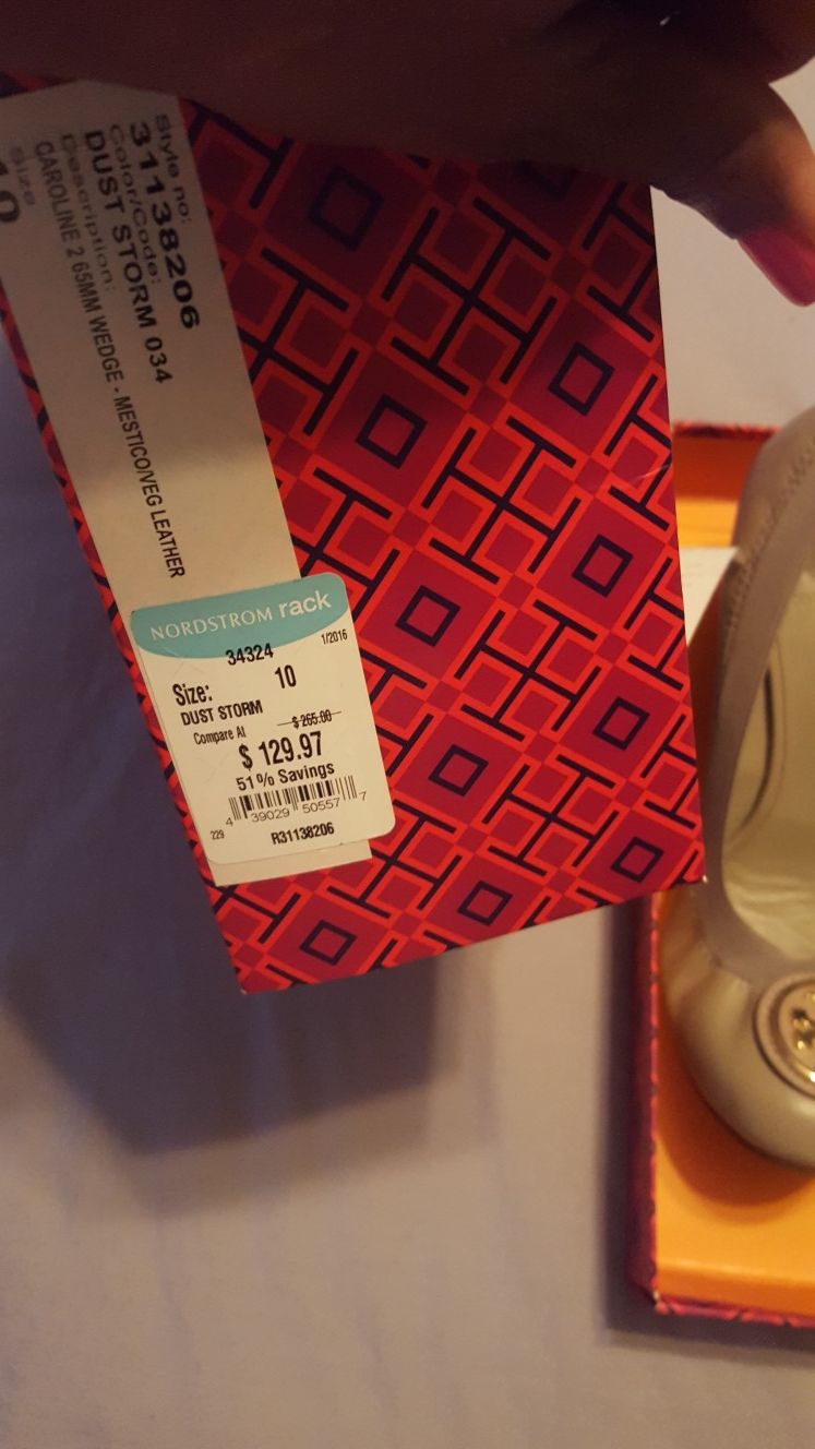 Tory Burch Shoes- Tan size 10