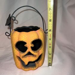 Ceramic Halloween Candle Holder 