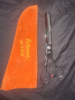 Professional GEIB Gator T-40 Cobalt 40-Tooth Thinning Shears w/ Case
