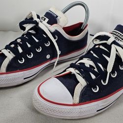 Converse All Star Chuck Taylor.  
 All Star Chuck Taylor Womens Size 8 RED,WHITE & BLUE 