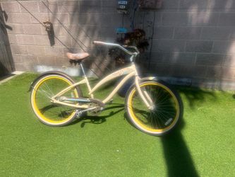 Beach cruiser bicycle