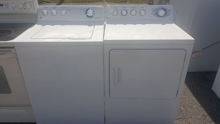GE Super Capacity Washer & Dryer Set
