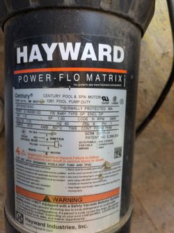 Pool pump works great $500 obo