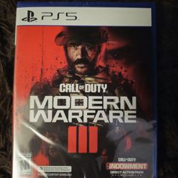 SEALED PlayStation 5 - Call Of Duty Modern Warfare 3