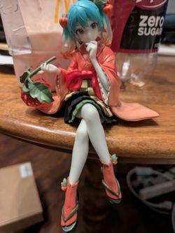 Hatsune Miku Flower Fairy Noodle Stopper Figure used