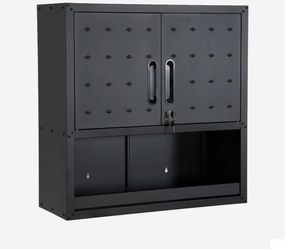 29.52 in. W x 11.81 in. D x 30.31 in. H Heavy-Duty Steel Wall Garage Cabinet, Tool Storage Cabinet