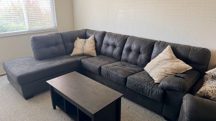 Newer Sectional with recliner