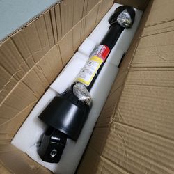 Rotary Cutter drive-line assembly PTO shaft w/ 1-3/8 6 spline and ½” shear bolt