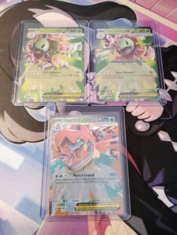 Pokemon Mega Feraligatr EX & Mega Meganium Ex Lot