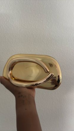 Gold handbag