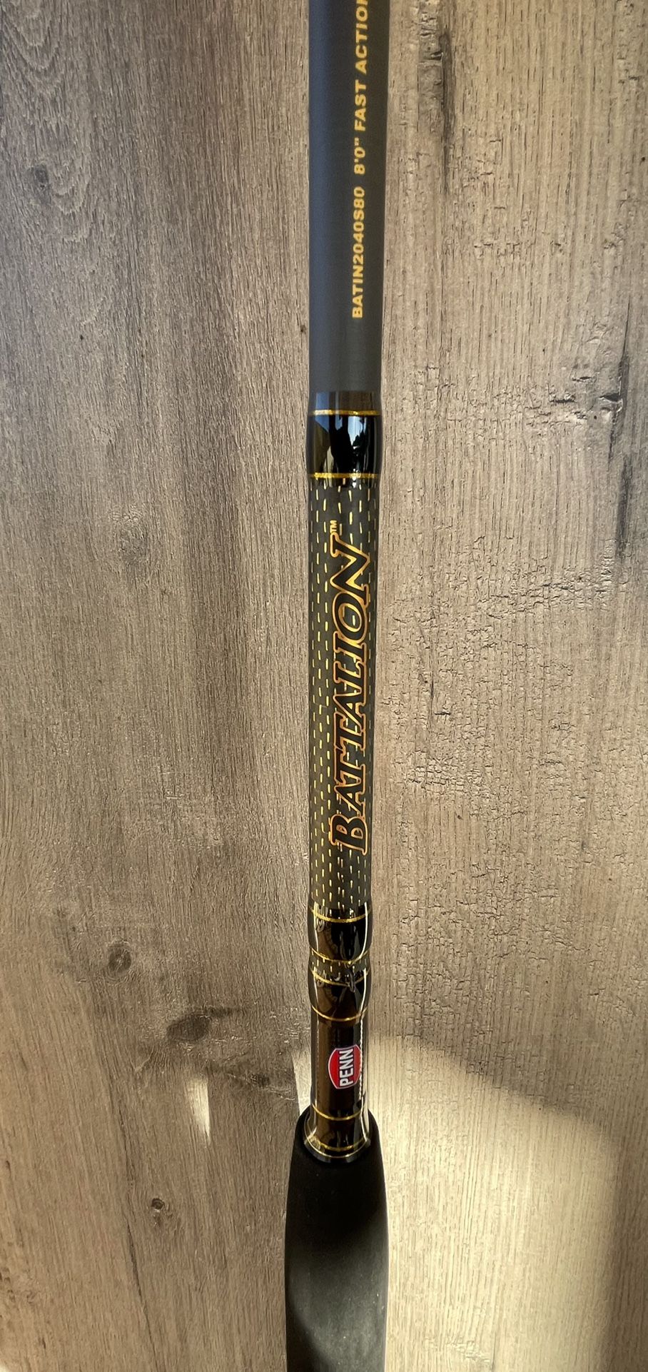 Brand New Penn Battalion Spinning Rod 8FT, 30-65LB, Fast Action🔥
