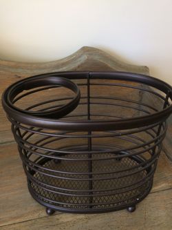 Brush, blow dryer holder