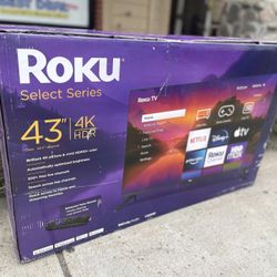 HUGE SHIPMENT IN 43" ROKU SELECT SERIES 4K LED HDR SMART 43R4A5R 