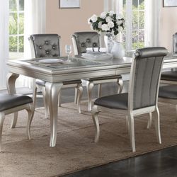 New Dining Room Set ( Table And 6 Chairs ) 